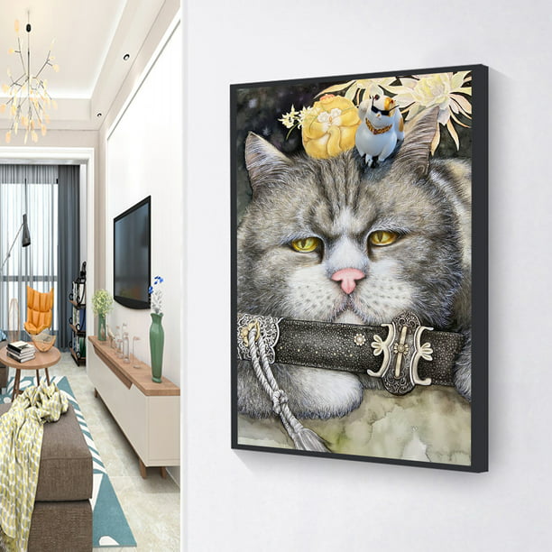 DIY Full Drill 5D Diamond Painting Art Craft Cat Craft Art Home Decor Gifts